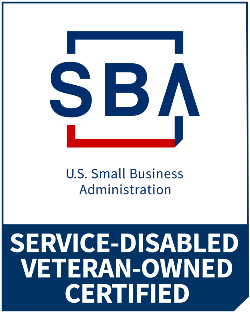 Service-Disabled Veteran-Owned Certified logo